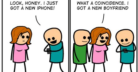 Niedzielny komiks o iPhonie 4