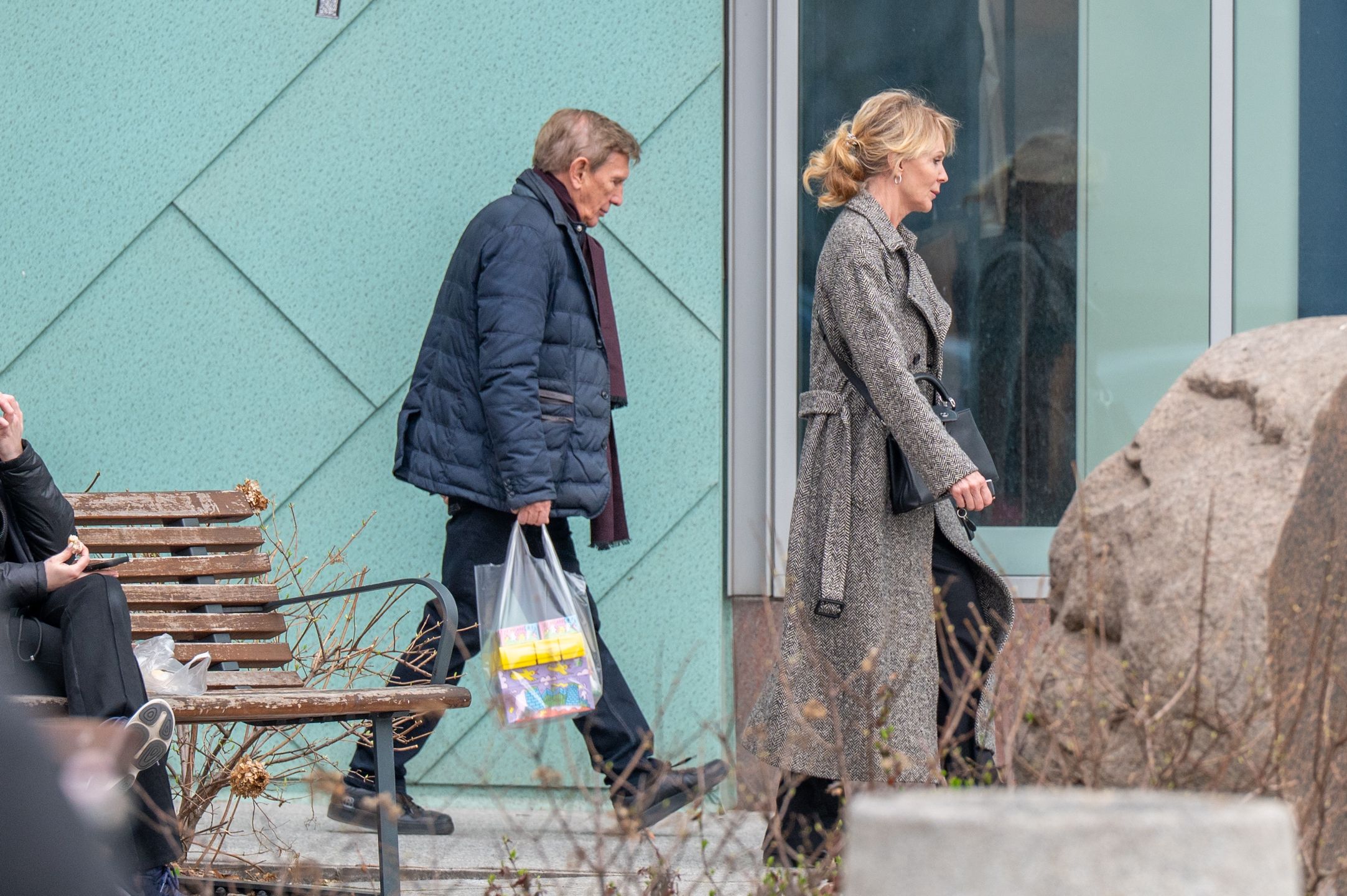 Beata Ścibakówna i Jan Englert wybrali się na zakupy