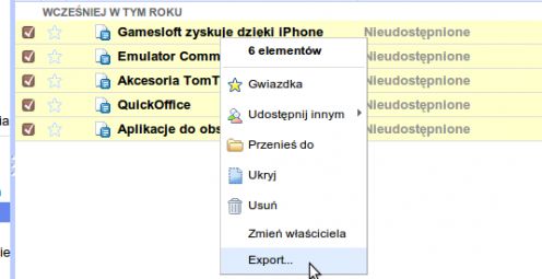 Google Docts skompresuje i wyeksportuje Twoje dokumenty 1