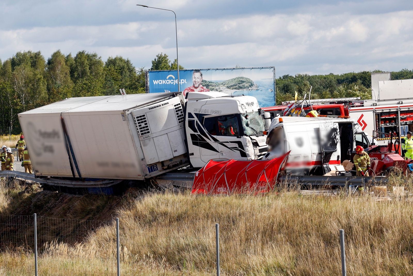 Zdjęcie do aktualności: Przełom ws. śledztwa po wypadku na A1. Są wyniki badań kierowcy tira