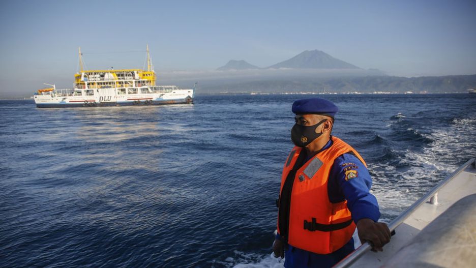 Search operations for victims of ship sank in the Bali Strait
BALI, INDONESIA - JUNE 30: Indonesian rescuers patrol while searching for victims from sinking KMP Yunice ferry at Bali Strait in Jembrana, Bali, Indonesia on June 30, 2021. A ferry traveling from Java to Bali Island reported sunk in Bali strait, killing at least seven killed and several passengers still missing, last reported. (Photo by Johannes P. Christo/Anadolu Agency via Getty Images)
Anadolu
kmp yunice, search operations