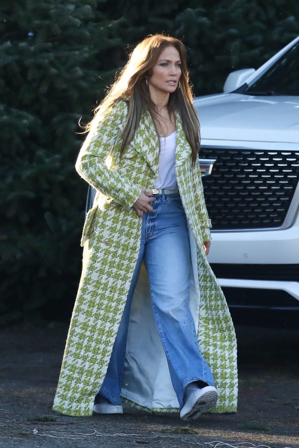 Jennifer Lopez i Ben Affleck ruszyli z dziećmi po choinkę