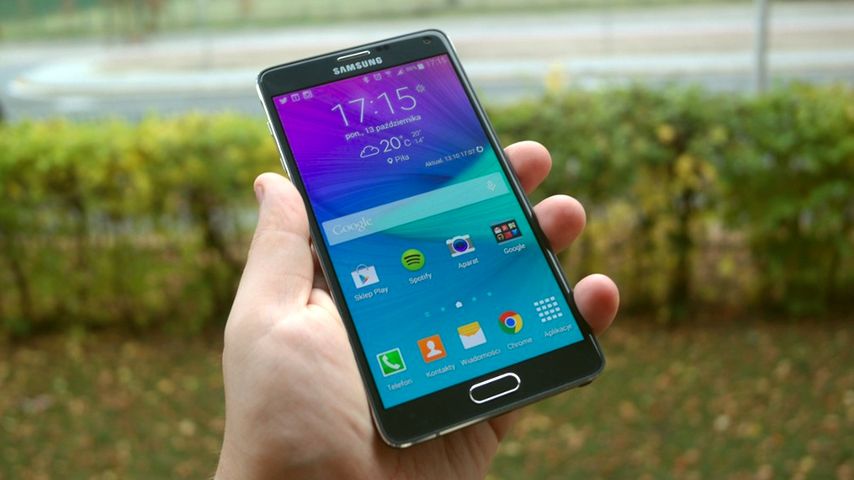Samsung Galaxy Note 4 - wygląd, wykonanie i ergonomia 11