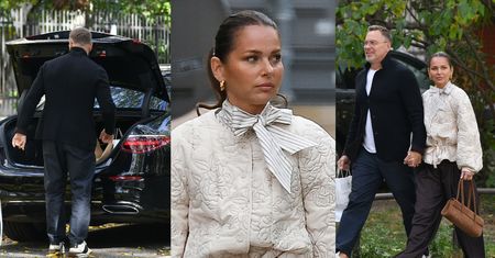 Paulina Sykut-Jeżyna w asyście męża rozbija się po stolicy FURĄ ZA PÓŁ MILIONA. Fajnie mają? (ZDJĘCIA)