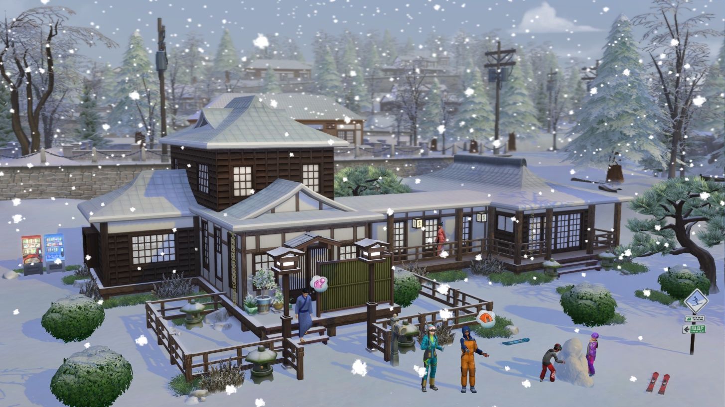 The Sims 4: Śnieżna eskapada - zimowa kraina