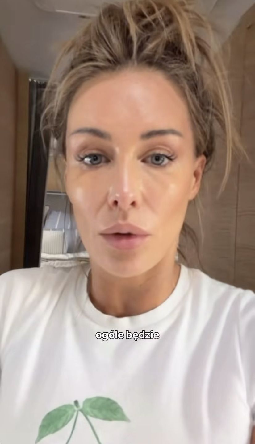 Małgorzata Rozenek-Majdan przygotowuje się do podróży 
