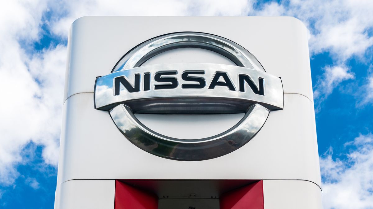 ST PAUL, MN/USA - AUGUST 25, 2019:  Nissan Motors automobile dealership and sign.  Nissan Motors is is a Japanese multinational automotive manufacturer headquartered in Japan.
Ken Wolter
Automobile, Nissan, Nissan Motors, brand, business, corporation, dealership, editorial, logo, product, trademark, nissan motors, nissan, automobile, brand, business, corporation, dealership, editorial, logo, product, trademark