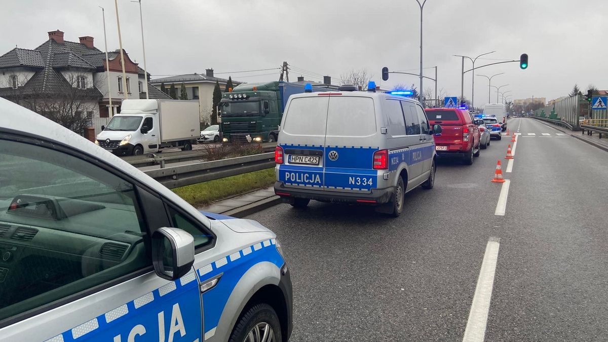 Do koszmarnego wypadku doszło na przejściu dla pieszych w pobliżu skrzyżowania Gdańskiej i Rybackiej w Wejherowie