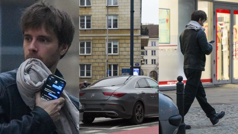 Maciej Musiał parkuje na zakazie
