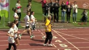 Starość też radość, ponad stuletni sprinter z rekordem w biegu na 100 metrów