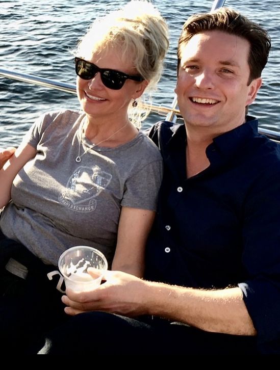 Adrianna Biedrzyńska i Sebastian Błaszczak