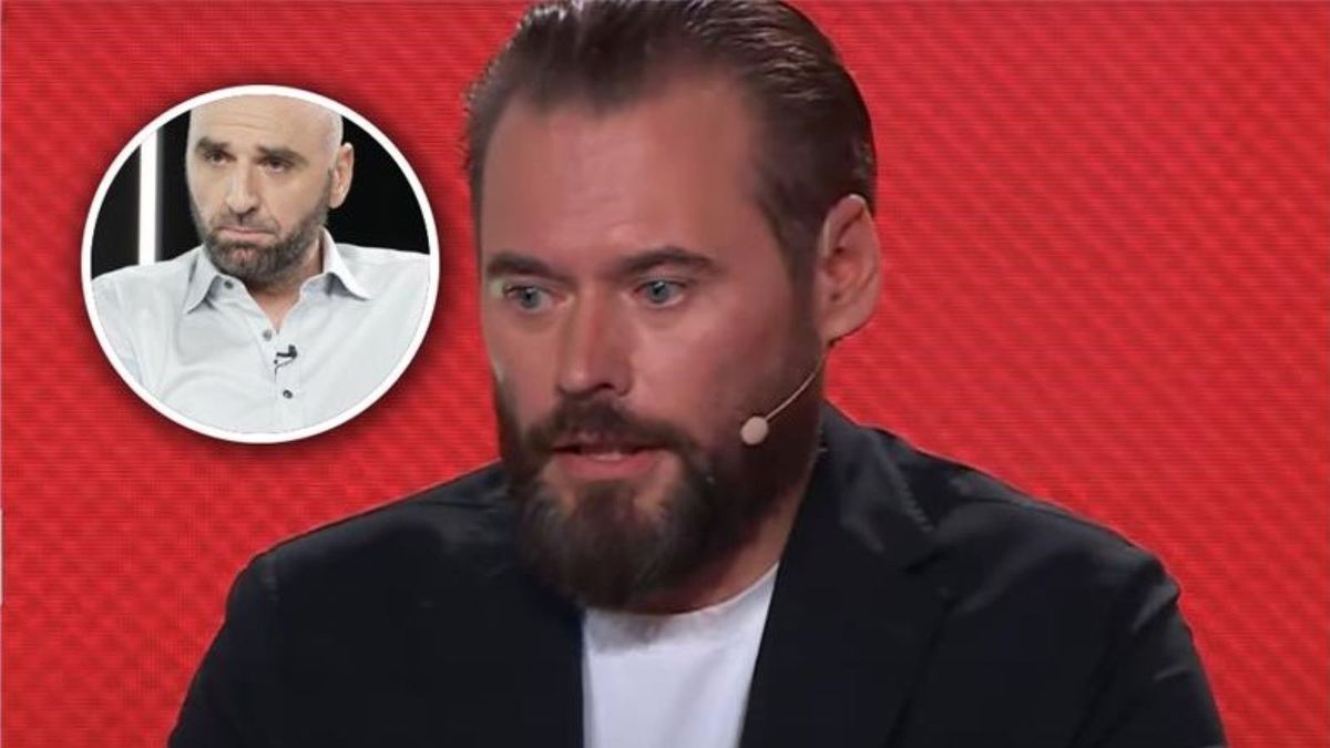 Twitter / TVP / PAP/Marcin Cholewiński  / Na zdjęciu: Krzysztof Stanowski, na małym zdjęciu: Marcin Gortat