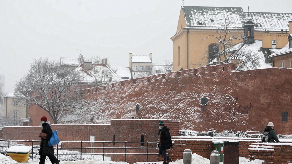 Warszawa. W niedzielę prognozowane są opady śniegu