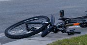 Komorniki: Samochód potrącił rowerzystę. Lądował śmigłowiec LPR