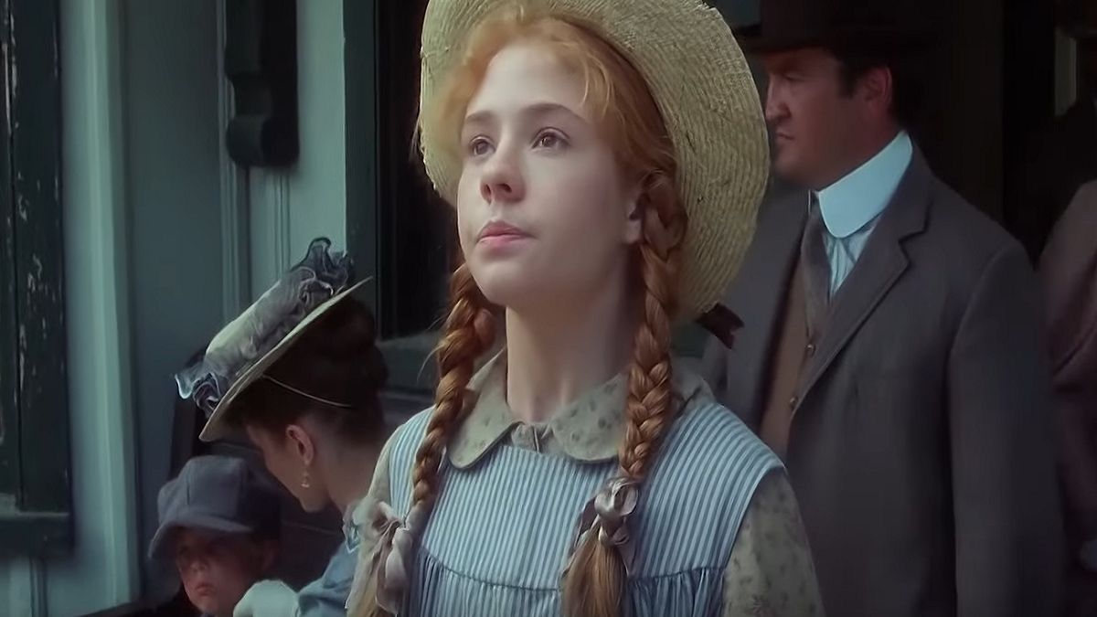 Grała Anię z Zielonego Wzgórza. Dziś Megan Follows ma 54 lata. Zmieniła się nie do poznania! Na zdjęciu kadr z filmu 