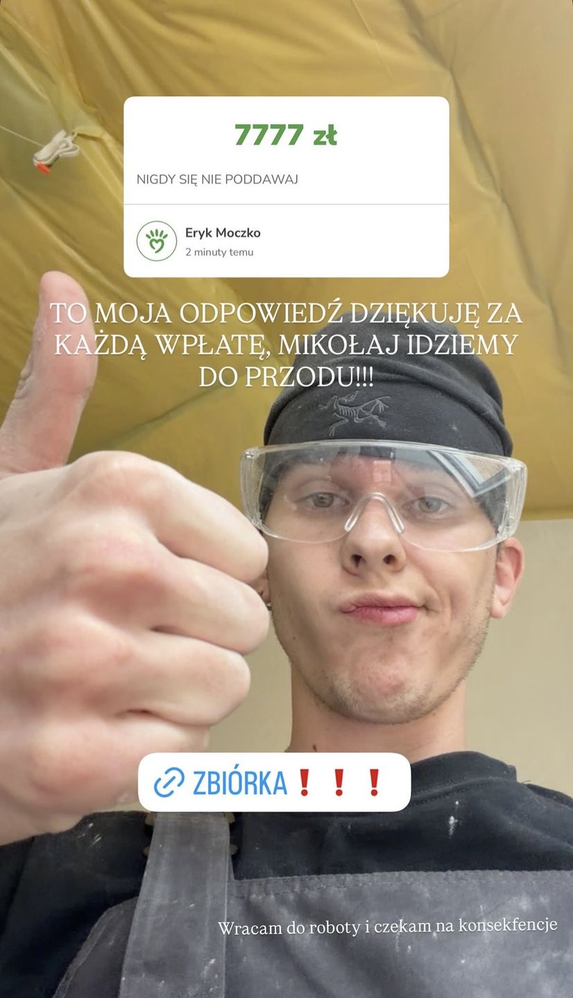 Eryk Moczko komentuje aferę 