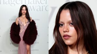 Sensualna Jenna Ortega świeci dekoltem podczas gali magazynu InStyle. Robi wrażenie? (ZDJĘCIA)