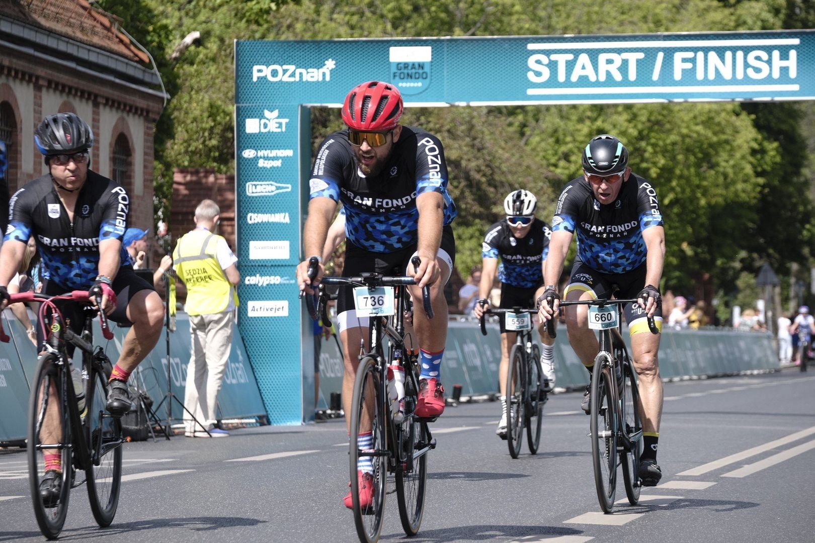 Rywalizacja w Gran Fondo w Poznaniu to dla niektórych kolarzy też walką o przepustkę do MŚ UCI Gran Fondo