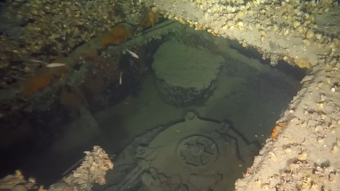 Okręt podwodny HMS Triumph zatonął w 1942 roku w Morzu Egejskim 