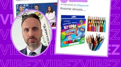 Janusz Kowalski: "kolorowe kredki, zeszyty, tornistry GWAŁCĄ dzieci ideologią gender". Nie, to nie fejk