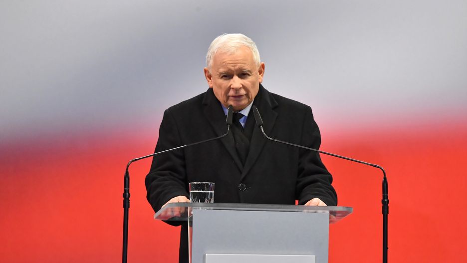 Prezes PiS Jarosław Kaczyński