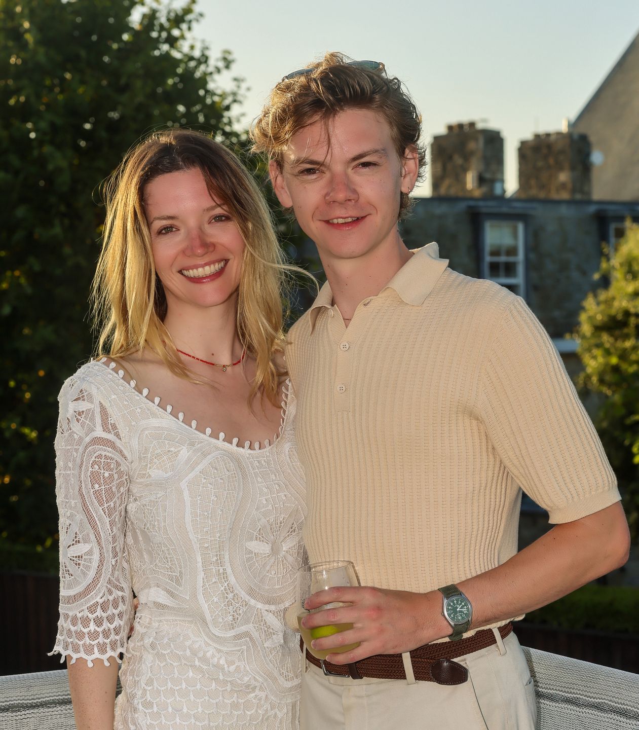 Cowes Week 2022COWES, ENGLAND - AUGUST 02: Talulah Riley and Thomas Brodie-Sangster attend  Cowes Week 2022 on August 2, 2022 in Cowes, England. (Photo by David M. Benett/Dave Benett/Getty Images for Cowes Week)Dave Benett