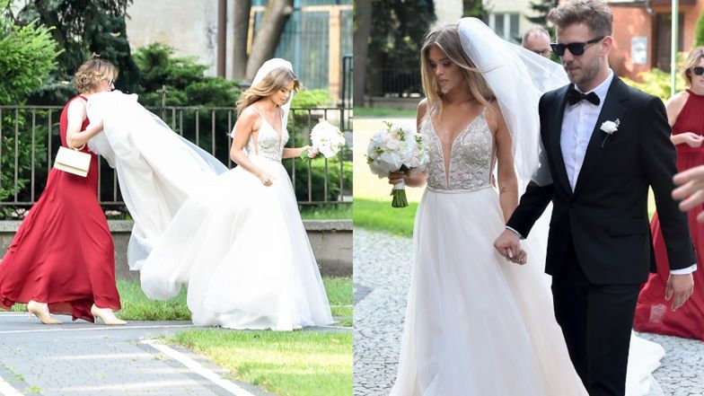 Goście na ślubie Antka Królikowskiego i Joanny Opozdy