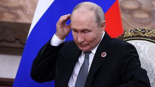 Ciemna plama na dłoni Putina. Co się dzieje z przywódcą Rosji?