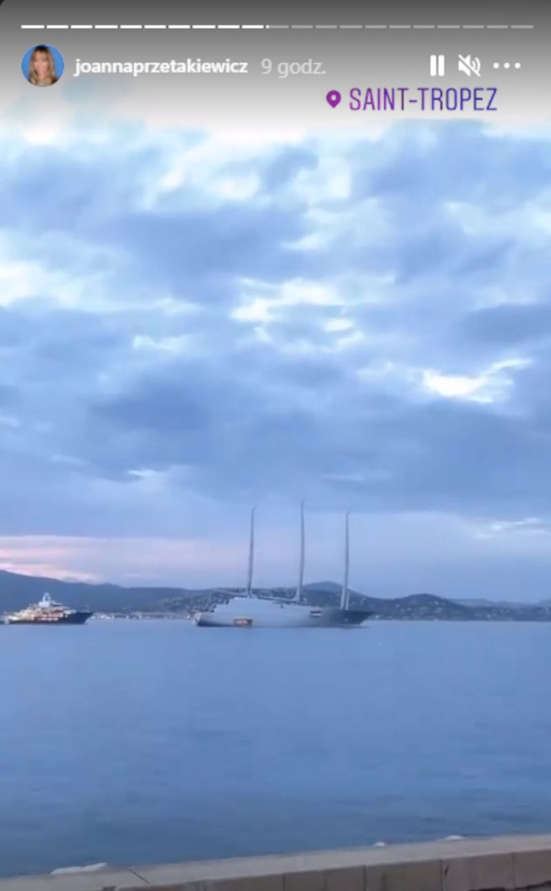 Joanna Przetakiewicz i Rinke Rooyens balują w Saint-Tropez