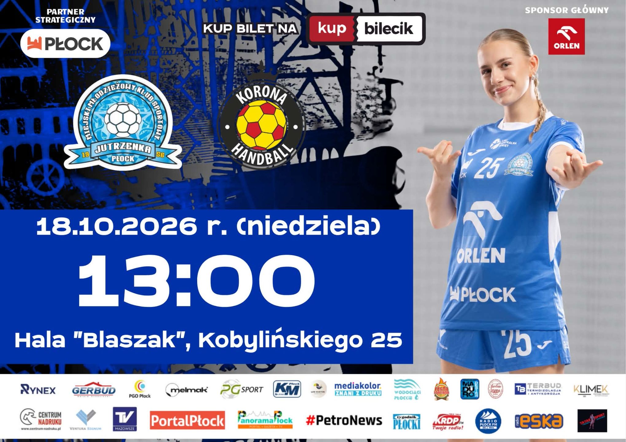 MMKS Jutrzenka Płock podejmie u siebie Koronę Kielce 