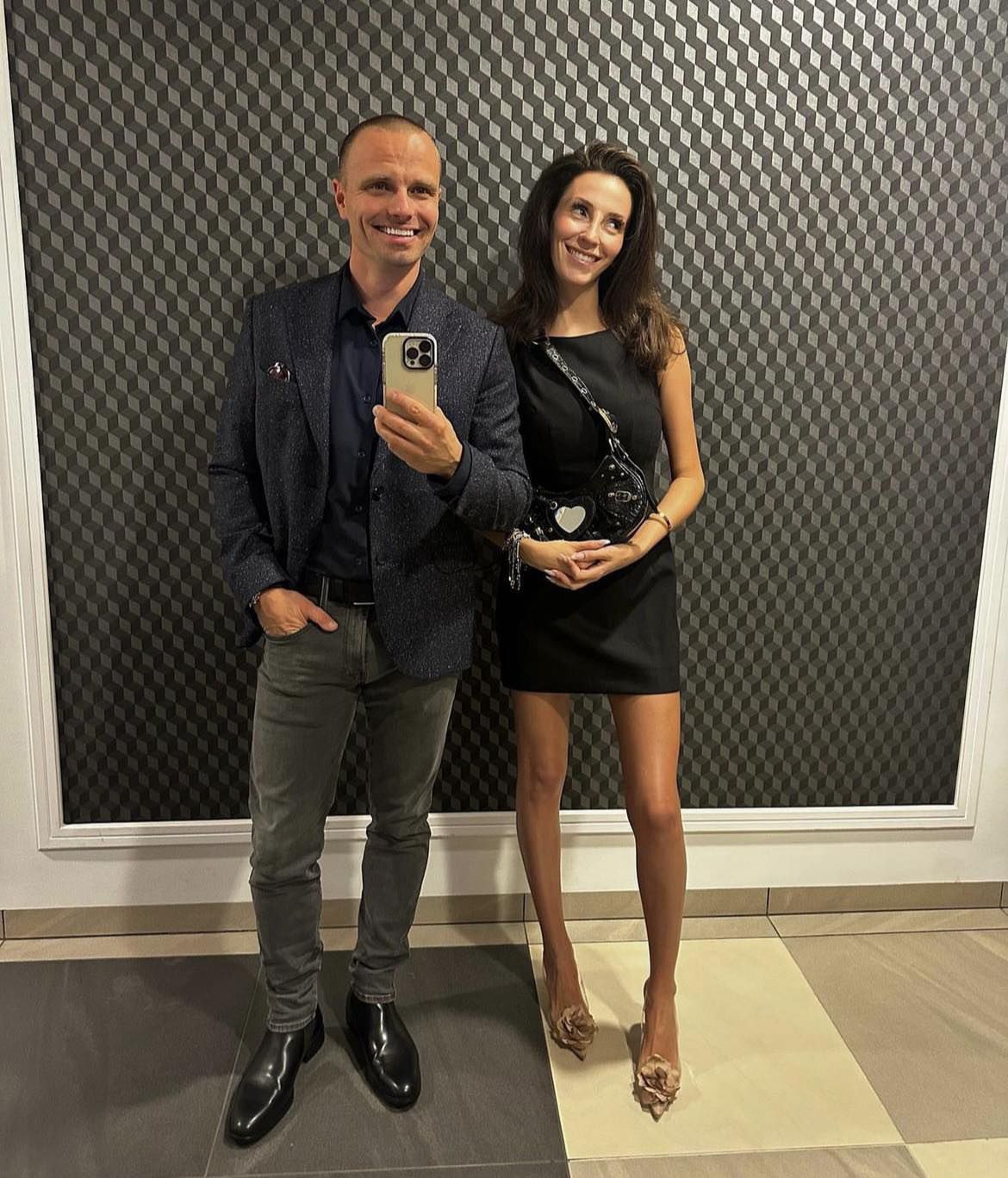 Marcin Hakiel z ukochaną