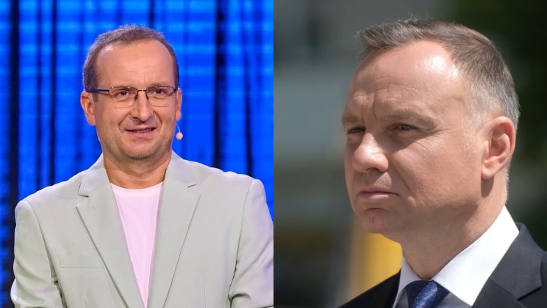 Robert Górski znów zakpił z Andrzeja Dudy. Dostało się też Tuskowi