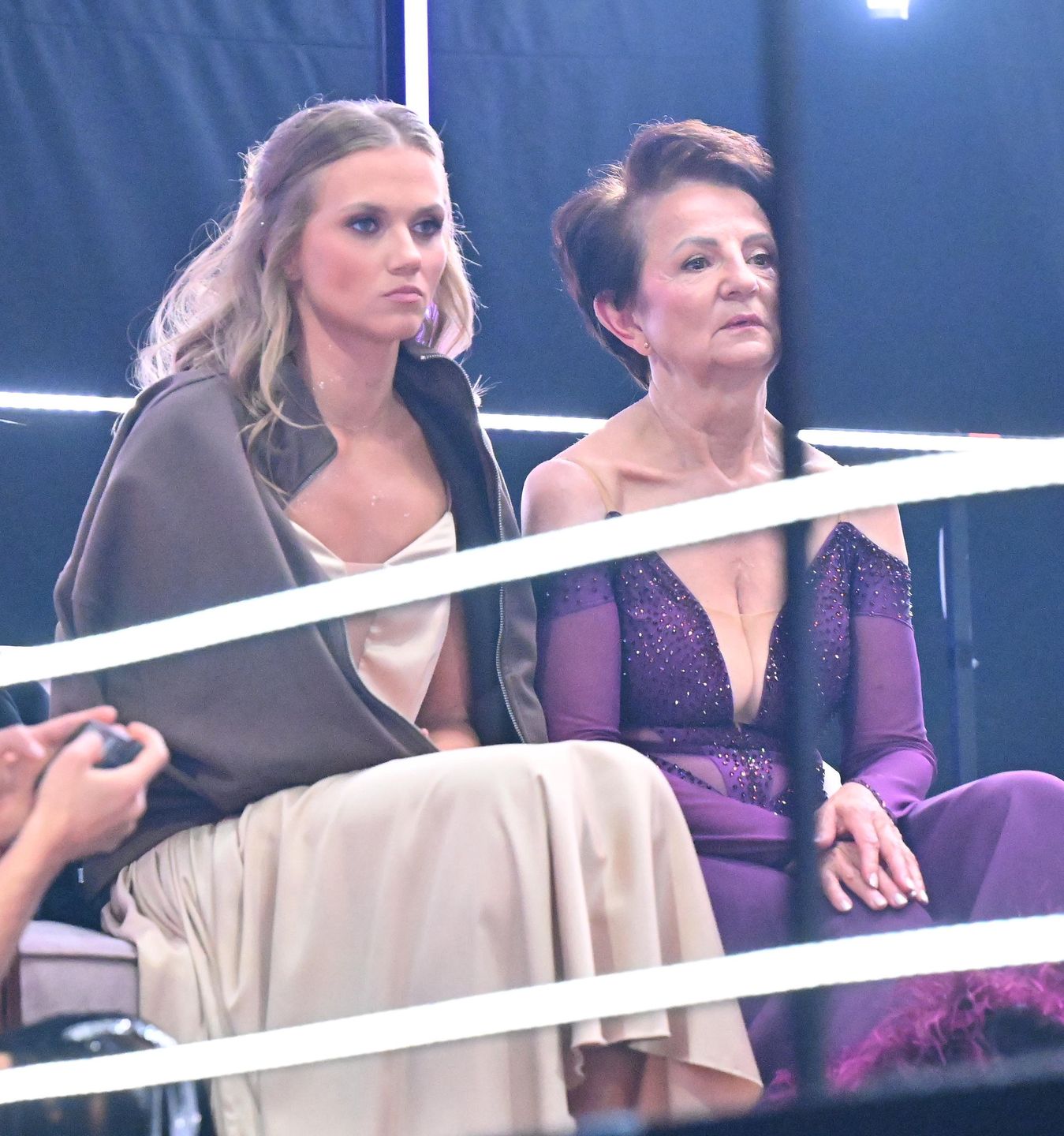 Agnieszka Kaczorowska z mamą Marcina Rogacewicza