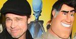 Brad Pitt na premierze filmu "Megamocny"