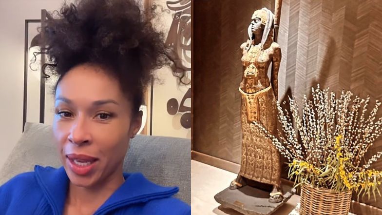 Omenaa Mensah udekorowała dom na święta wielkanocne: duże jajka, bazie i słodkości (FOTO)