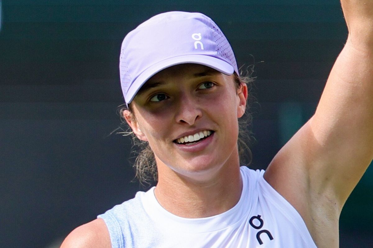 Iga Świątek pokazała się w pełnym makijażu. W takim wydaniu widujemy ją rzadko