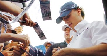 Kubica wpadł w oko księżniczce?