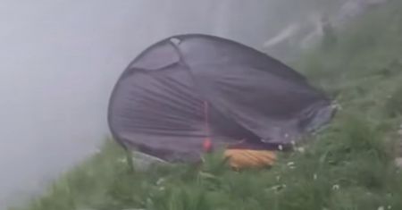 Rozbili namiot w Tatrach. Tak spędzali czas w górach