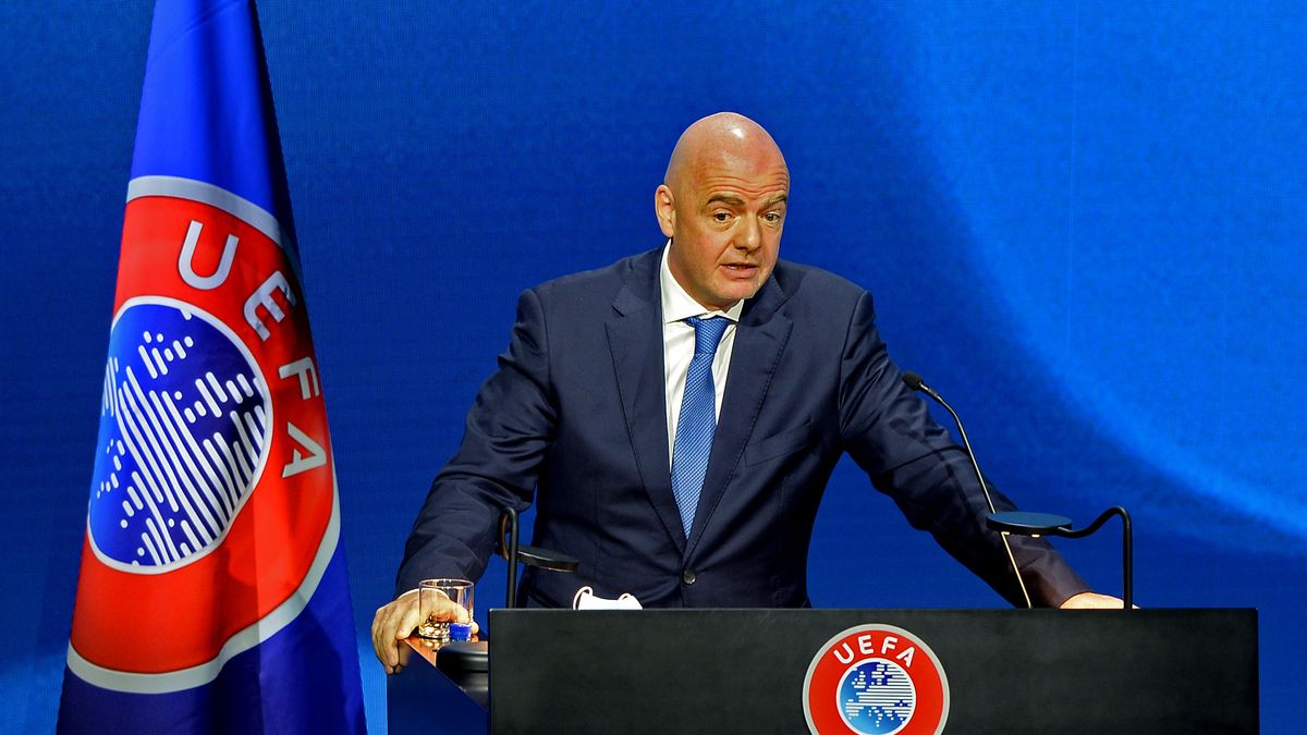 Zdjęcie okładkowe artykułu: Getty Images / Paul Murphy - UEFA / Na zdjęciu: Gianni Infantino