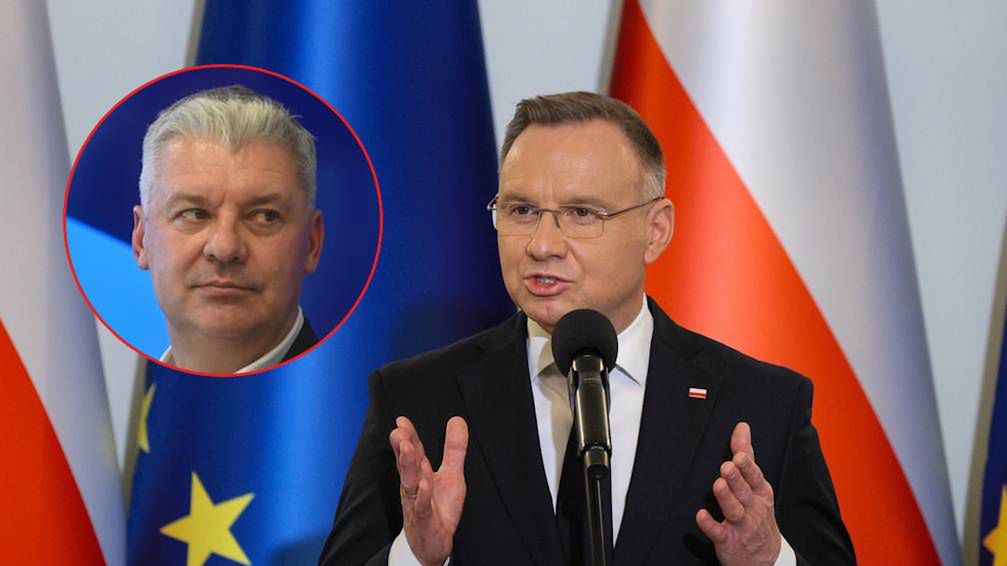 PAP/EPA / Na zdjęciu: Andrzej Duda i Tomasz Chamera