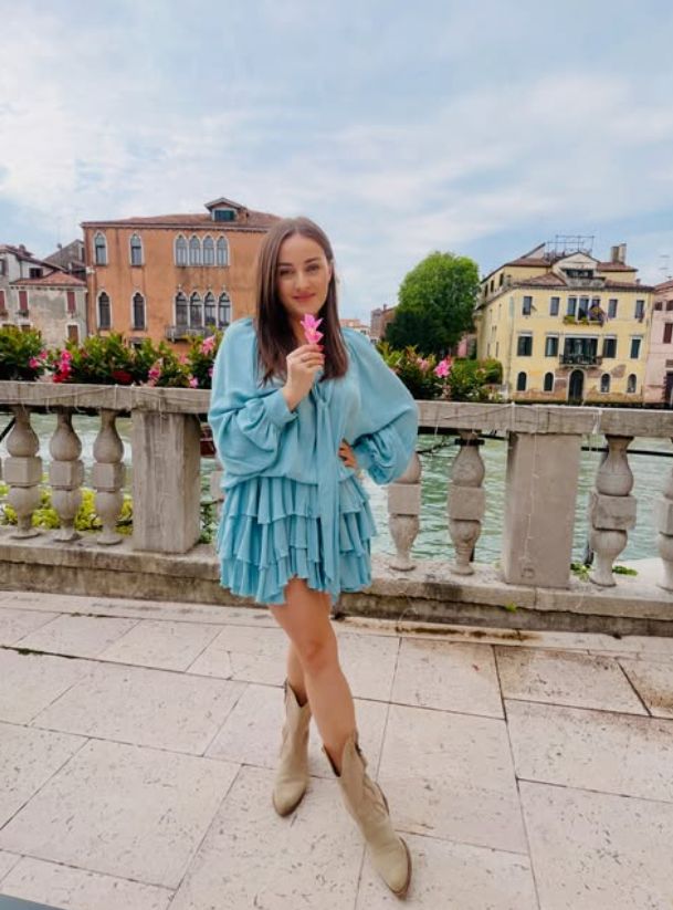 Anna Bardowska w Wenecji