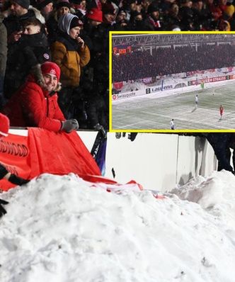 Mecz przerwany. Powód? Tego jeszcze nie było