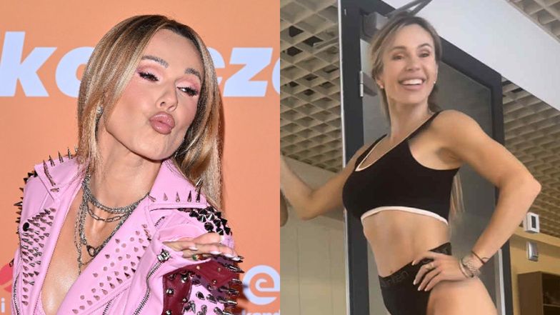 Doda prezentuje wyćwiczone pośladki