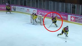 Tego nikt się nie spodziewał. Kuriozalny gol w Polskiej Hokej Lidze