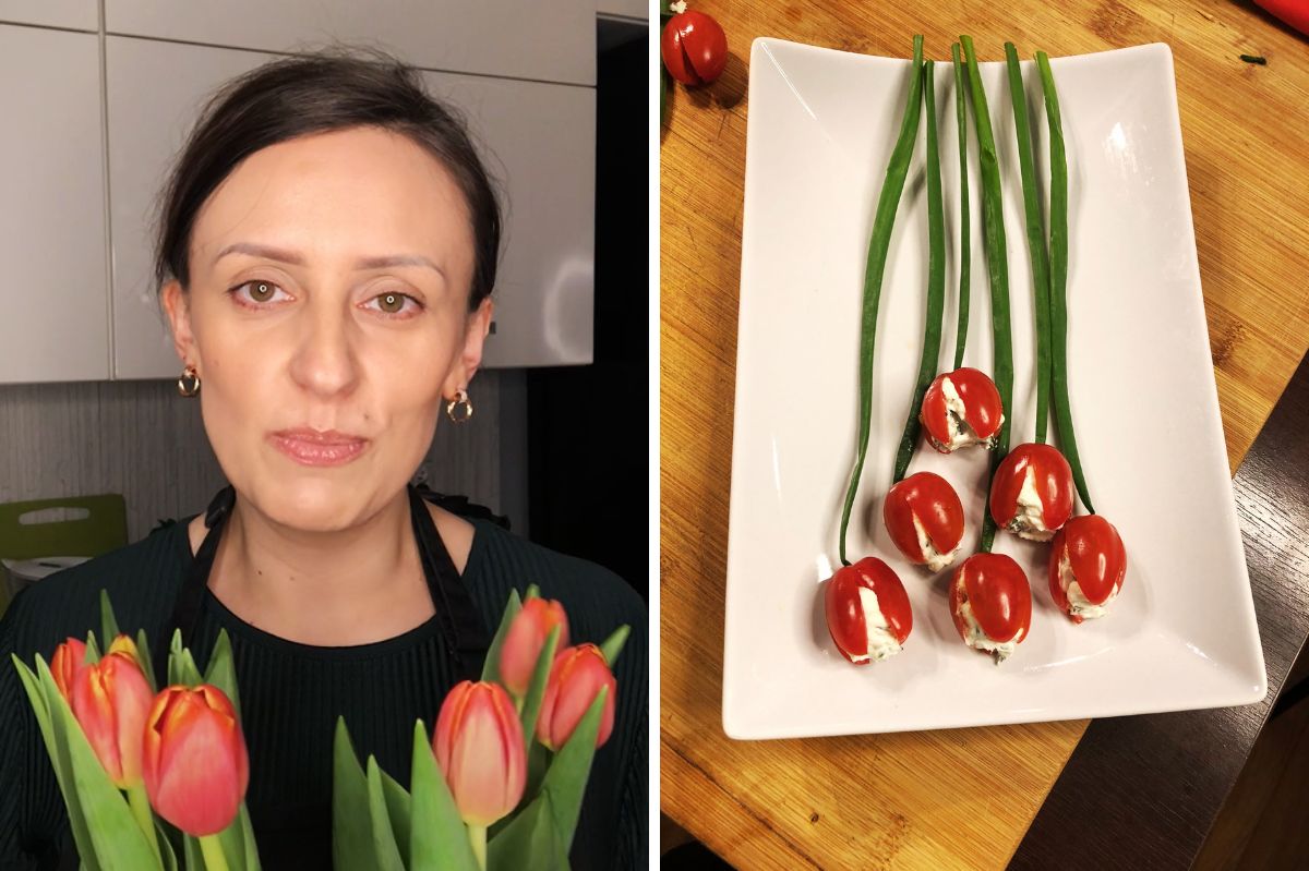 Create spring magic with these easy edible tulips