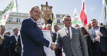 Doradca Nawrockiego nie płacił rolnikom. "Nie będę komentował"