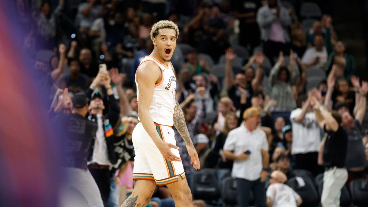 Getty Images / Ronald Cortes / Na zdjęciu: Jeremy Sochan