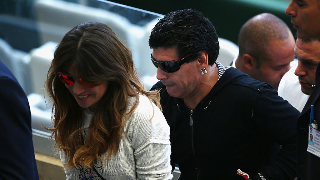 Zdjęcie okładkowe artykułu: Getty Images / Ian Walton / Na zdjęciu: Giannina Maradona i Diego Maradona