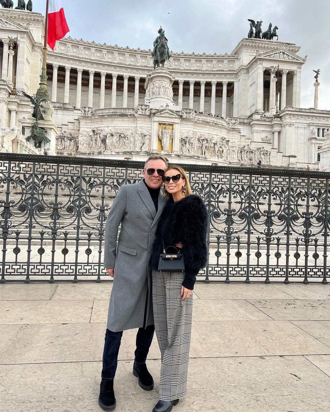 Izabela Janachowska w Rzymie