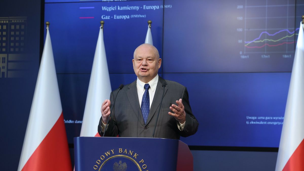 Prezes NBP Adam Glapiński